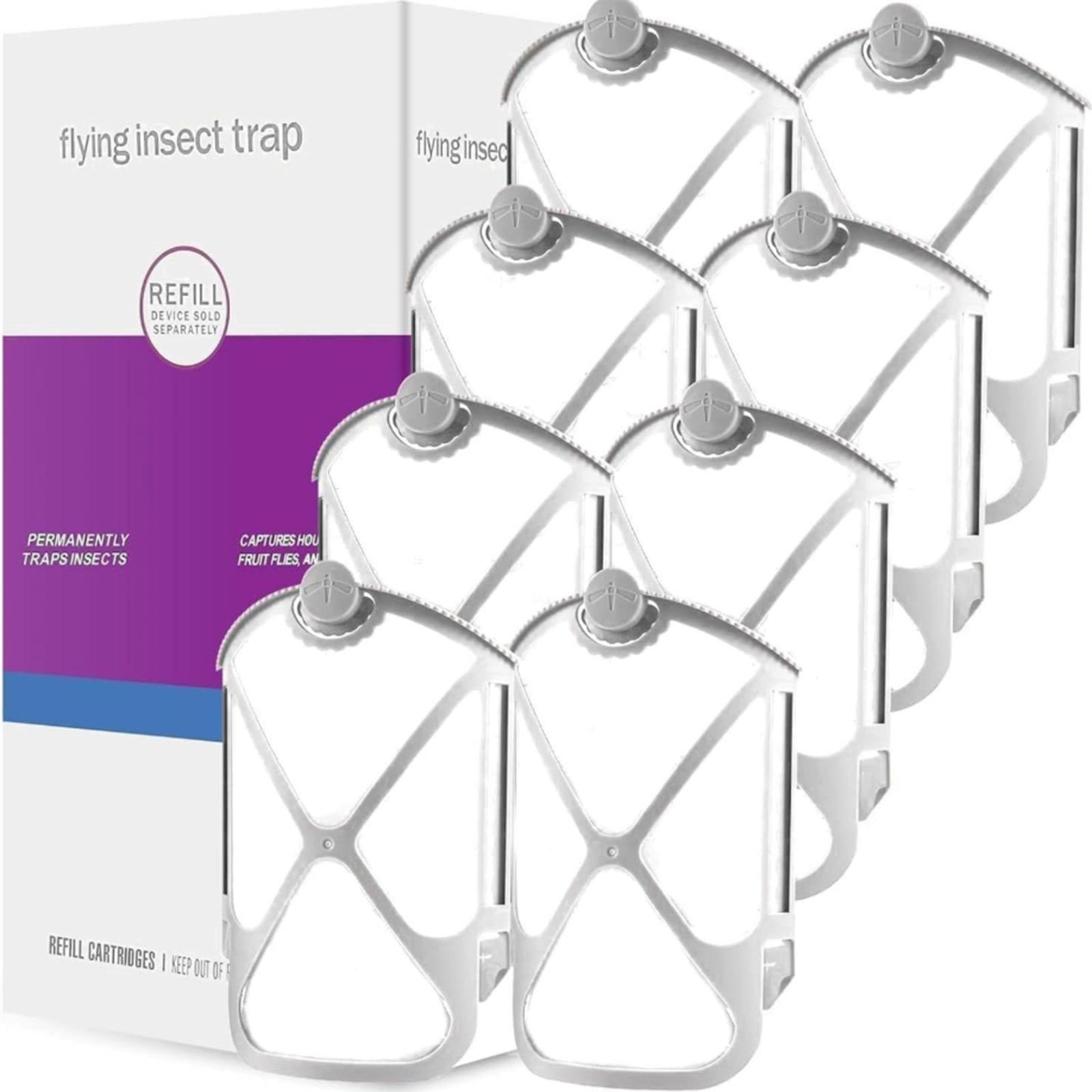 12 Pack Flying Refill Cartridge Fruit Fly Gnat Mosquito Sticky Refills One Size белый
12 Pack Flying Refill Cartridge Fruit Fly Gnat Mosquito Sticky Refills One Size белый