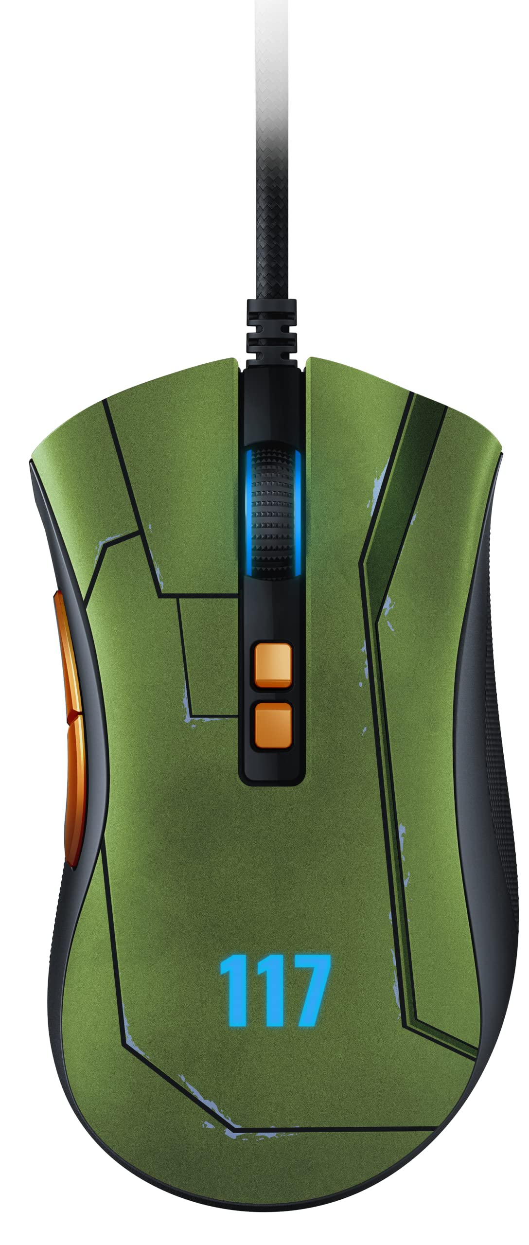 Razer DeathAdder V2 Gaming Mouse HALO Infinite Edition Right Hand Ergonomic Shape Sensor 20000DPI Lightweight 112g Optical Switch 8 Buttons Soft Cloth
Razer DeathAdder V2 Gaming Mouse HALO Infinite Edition Right Hand Ergonomic Shape Sensor 20000DPI Lightweight 112g Optical Switch 8 Buttons Soft Cloth