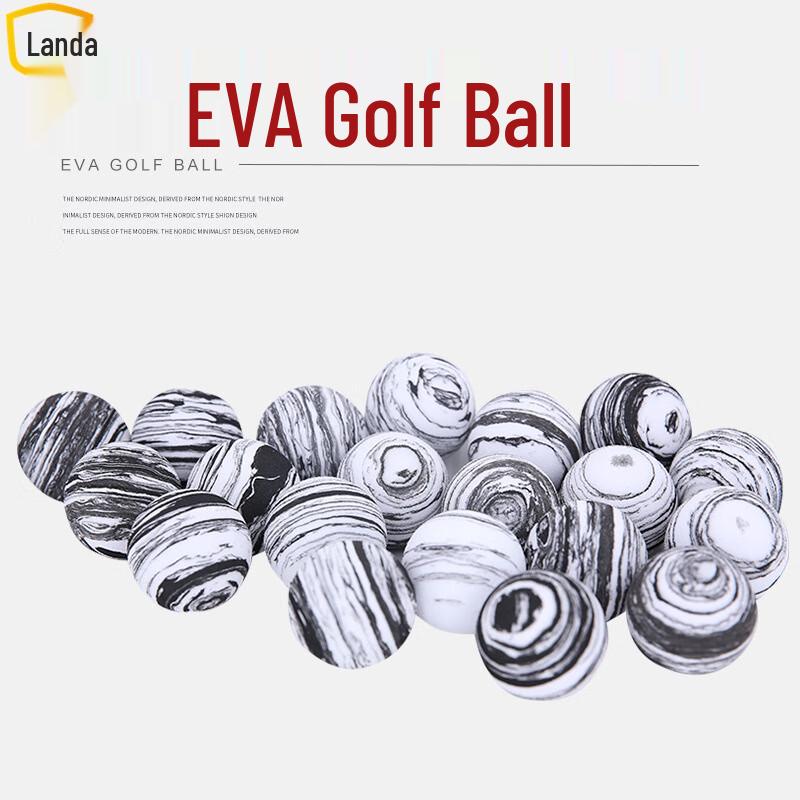 Landa Golf Soft Foam Practice Balls (20-Pack, 42mm)
Landa Golf Soft Foam Practice Balls (20-Pack, 42mm)