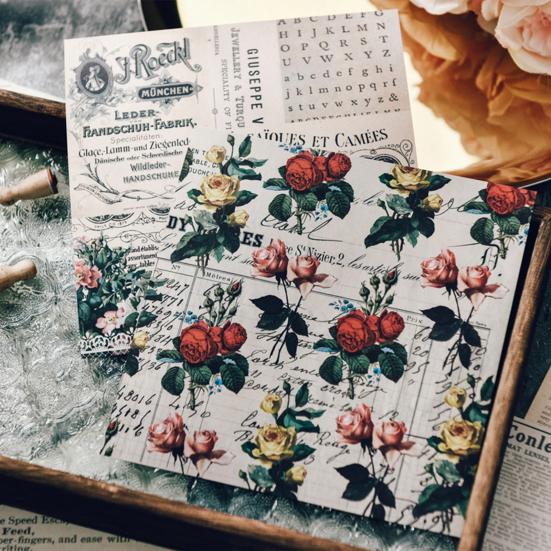 24 шт./набор красивых коллекционных квадратных бумажек для книг, винтажный печатный фон для скрапбукинга, ручная работа
24 шт./набор красивых коллекционных квадратных бумажек для книг, винтажный печатный фон для скрапбукинга, ручная работа