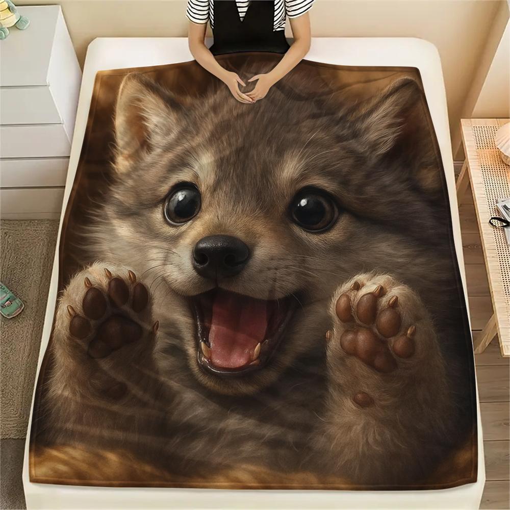 1 шт. Фланелева ковдра з мультяшним принтом, Висока якість, Зручна для всіх сезонів, Декор для дому, Тепло та затишок, Ідеальний подарунок на Різдво, День народження 80cm x 120cm
1 шт. Фланелева ковдра з мультяшним принтом, Висока якість, Зручна для всіх сезонів, Декор для дому, Тепло та затишок, Ідеальний подарунок на Різдво, День народження 80cm x 120cm