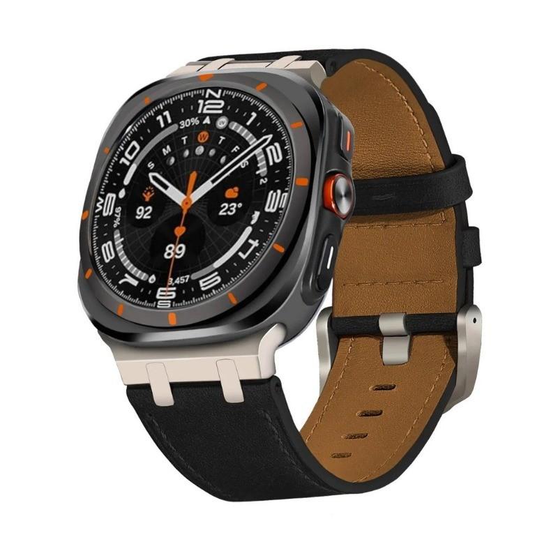 Luxury Leather Strap for Samsung Galaxy Watch 7 Ultra/8 Ultra 2026 47mm Strap No Gaps Watchband Men Women Wristband Accessories Watch Ultra 2025
Luxury Leather Strap for Samsung Galaxy Watch 7 Ultra/8 Ultra 2026 47mm Strap No Gaps Watchband Men Women Wristband Accessories Watch Ultra 2025