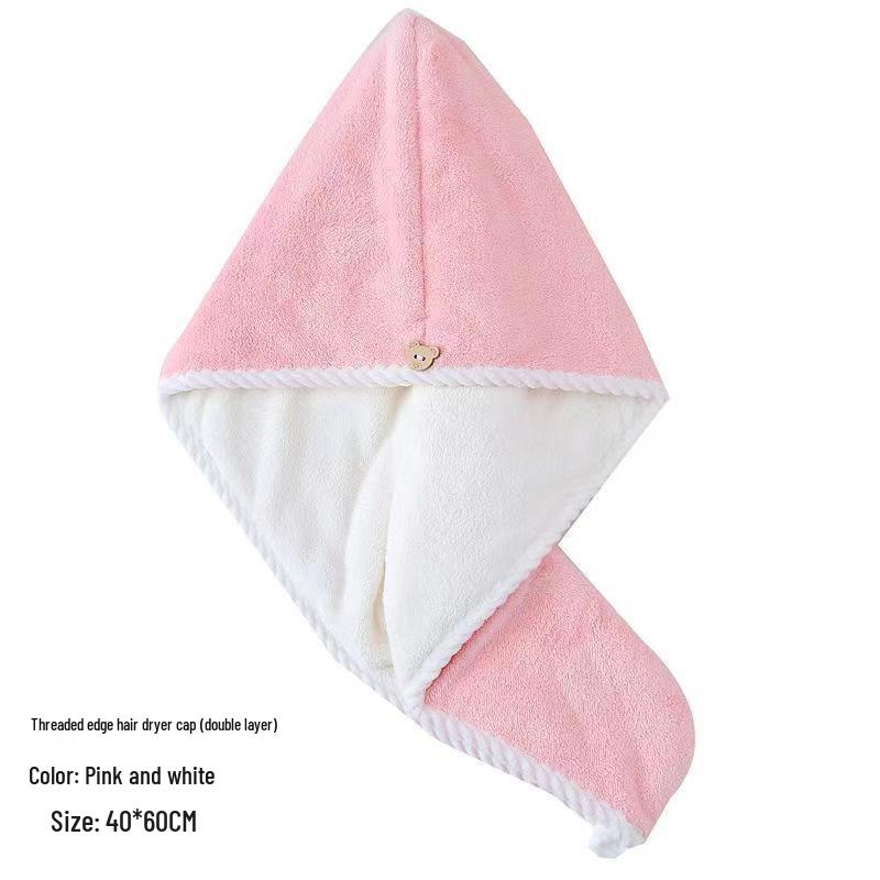 Women s Super Absorbent Quick-Drying Hair Wrap Towel 60x40 cm
Women s Super Absorbent Quick-Drying Hair Wrap Towel 60x40 cm