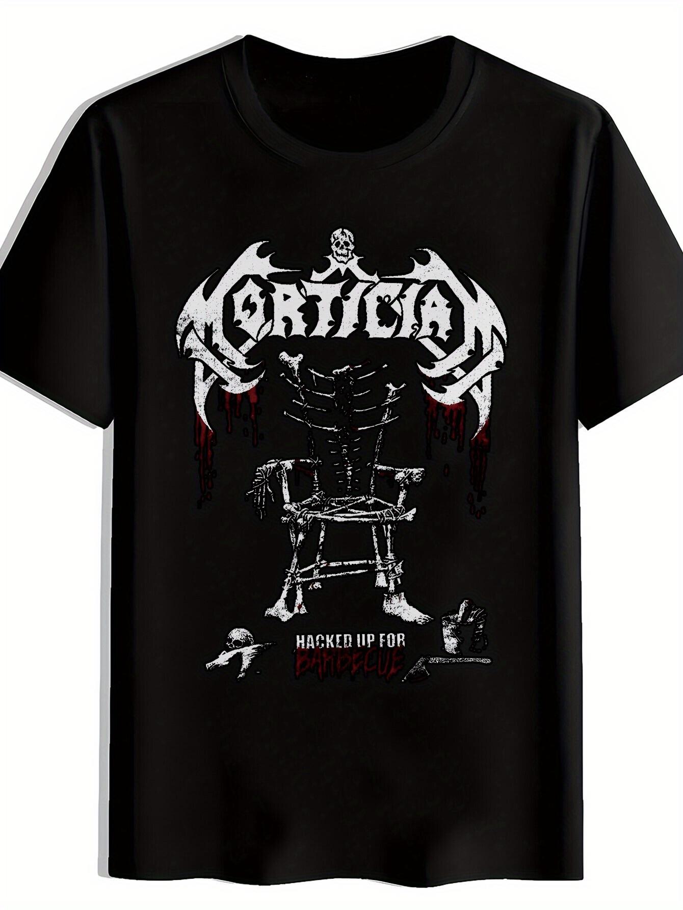 Black T-shirt with Gothic Skull & Thorny Crown Design - ORTICIA HACKED UP FOR BARBECUE Print XXXXL
Black T-shirt with Gothic Skull & Thorny Crown Design - ORTICIA HACKED UP FOR BARBECUE Print XXXXL