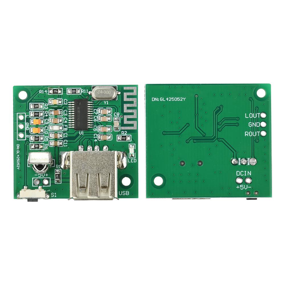 Аудіоприймач Bluetooth 5.4 DC 3,3-5 В, модуль 2.0 Стерео, плата декодування без втрат з USB-інтерфейсом
Аудіоприймач Bluetooth 5.4 DC 3,3-5 В, модуль 2.0 Стерео, плата декодування без втрат з USB-інтерфейсом
