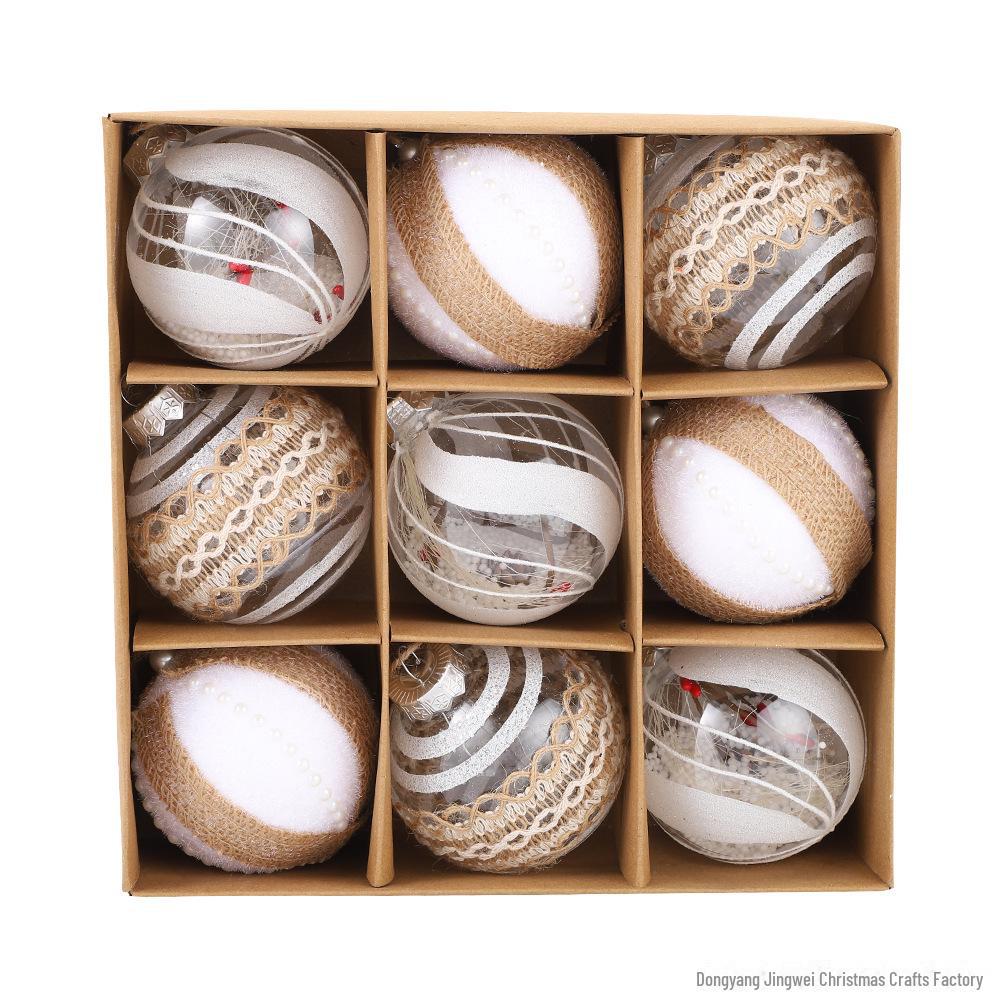 Креативный рождественский дизайн-шар: Праздничное украшение и подарок Style E, 8CM set 9
Креативный рождественский дизайн-шар: Праздничное украшение и подарок Style E, 8CM set 9