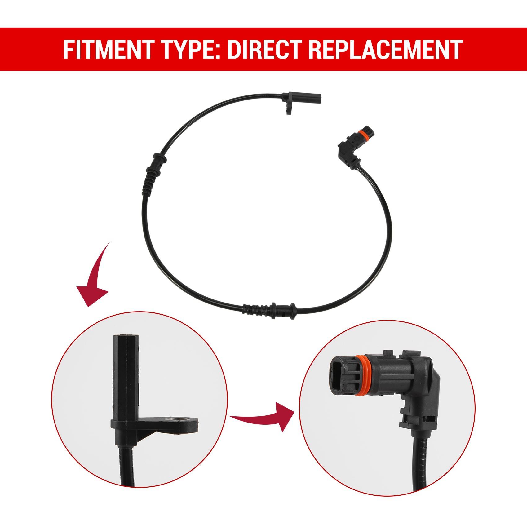 ABS Wheel Speed Sensor Front Left / Right For MERCEDES Benz C200 C230 SLK 2001-11 A2035400417 As shown in color
ABS Wheel Speed Sensor Front Left / Right For MERCEDES Benz C200 C230 SLK 2001-11 A2035400417 As shown in color