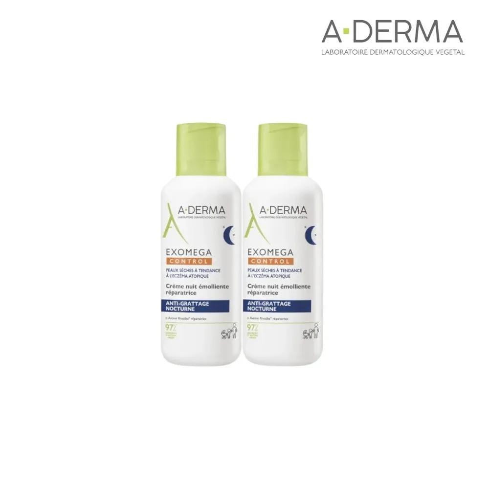 A DERMA Exomega Control Emollient Night Cream 400ml (2 pieces)
A DERMA Exomega Control Emollient Night Cream 400ml (2 pieces)