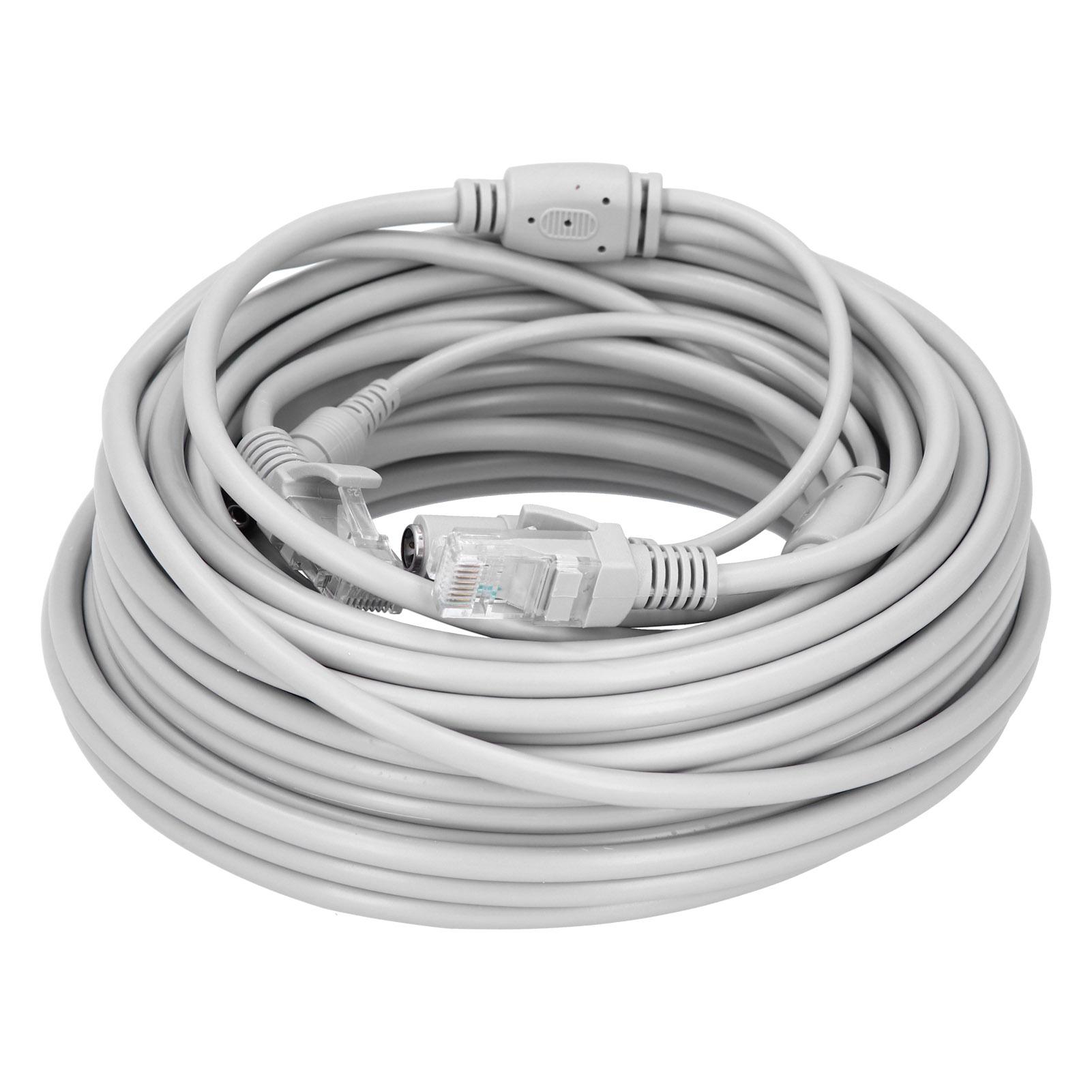Портативний кабель Ethernet 2в1 мережевий шнур живлення для системи відеоспостереження NVR IP-камери 10 м / 32,8 футів 15m / 49.2ft
Портативний кабель Ethernet 2в1 мережевий шнур живлення для системи відеоспостереження NVR IP-камери 10 м / 32,8 футів 15m / 49.2ft