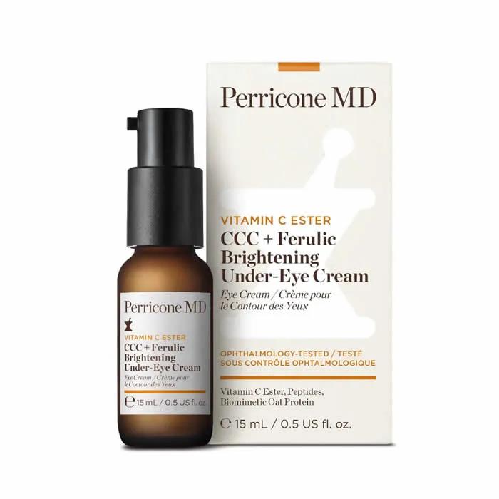 Perricone Md Vitamin C Ester CCC + Ferulic Brightening Under Eye Cream 15ml
Perricone Md Vitamin C Ester CCC + Ferulic Brightening Under Eye Cream 15ml