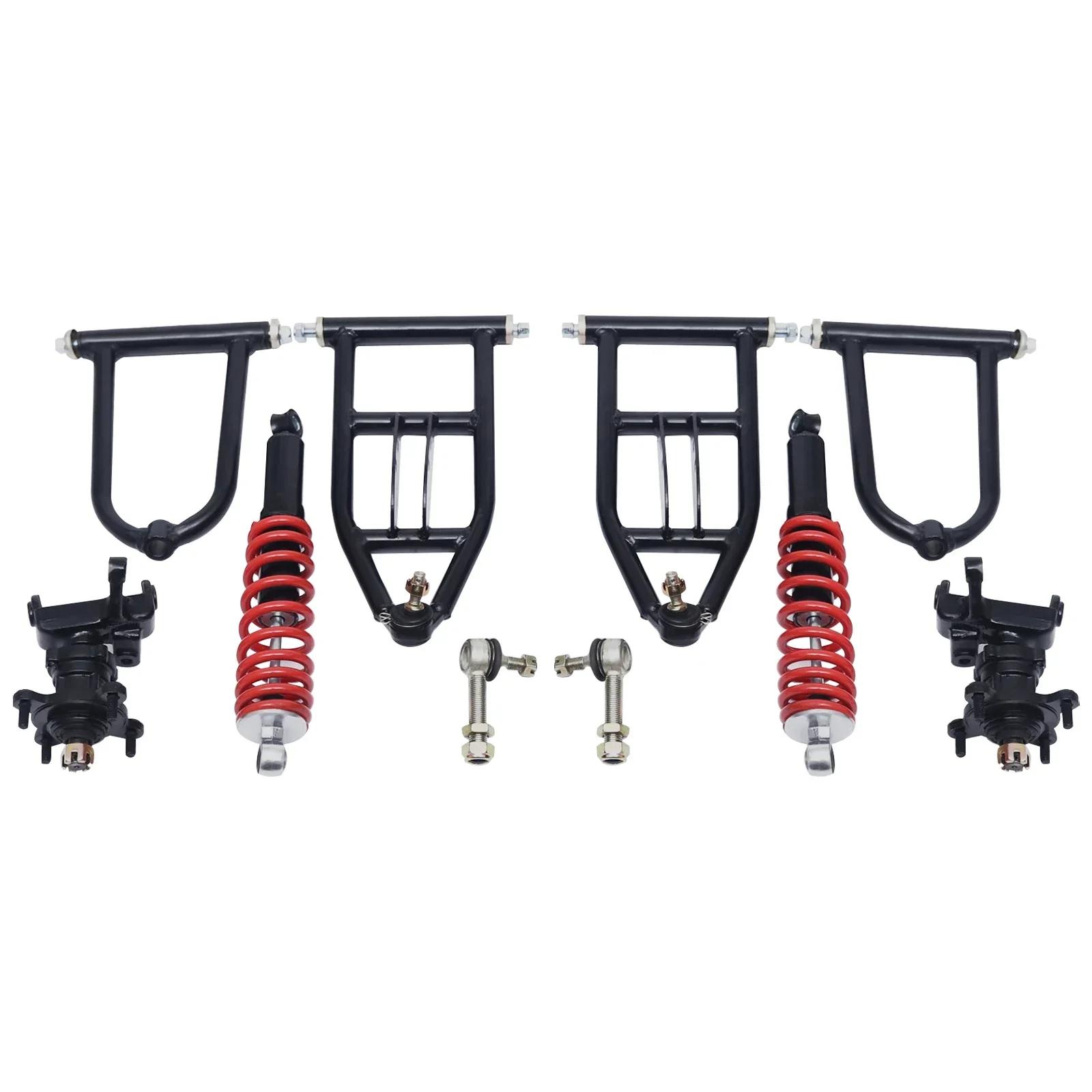 Сборка переднего амортизатора с верхними и нижними рычагами, подходит для квадроциклов, вездеходов, картов чёрный
Сборка переднего амортизатора с верхними и нижними рычагами, подходит для квадроциклов, вездеходов, картов чёрный