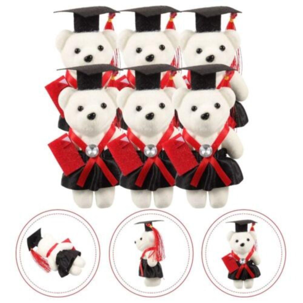 5Pcs Soft Doctor Bear Plush Toy 12cm Cartoon Lovely Bear Cute Graduation Season Doctor Bear Kids 5pcs
5Pcs Soft Doctor Bear Plush Toy 12cm Cartoon Lovely Bear Cute Graduation Season Doctor Bear Kids 5pcs