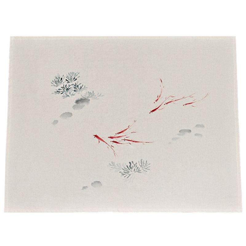 Hand Drawn Teaware Cover Cloth Tea Tray Cover Towel For Home Rectangular Cotton Linen Fabric Dust Cover Tea Table Dust Cover Decoration Fish fun 56*46cm
Hand Drawn Teaware Cover Cloth Tea Tray Cover Towel For Home Rectangular Cotton Linen Fabric Dust Cover Tea Table Dust Cover Decoration Fish fun 56*46cm