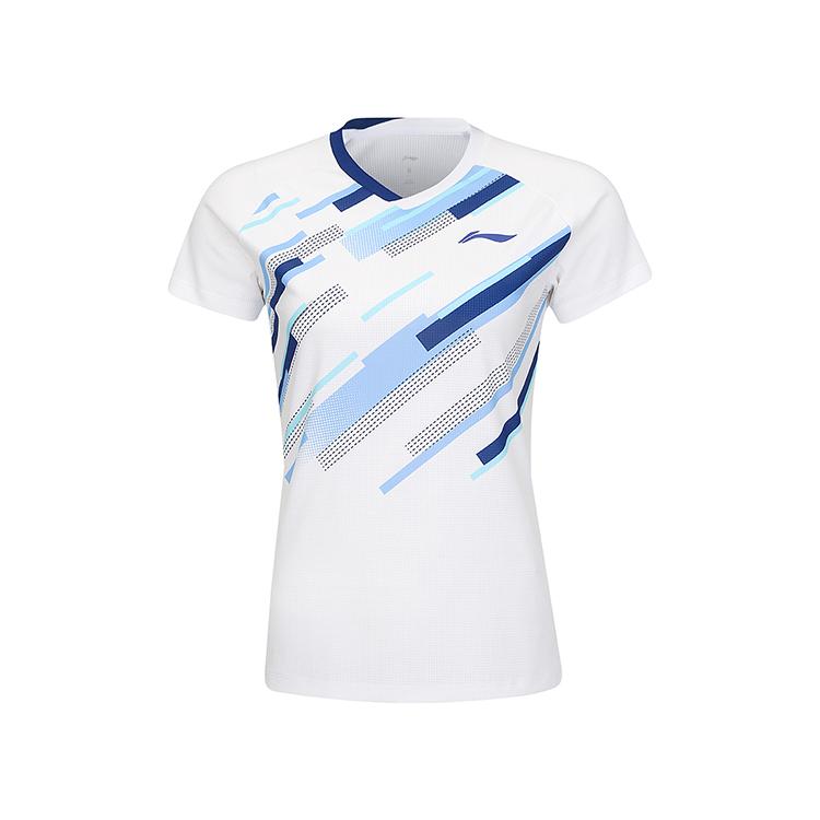 Li-Ning Badminton Series Striped V-Neck Quick-Dry Cool Sports Competition Training Short Sleeve T-Shirt Unisex Tops White AAYV034-2
Li-Ning Badminton Series Striped V-Neck Quick-Dry Cool Sports Competition Training Short Sleeve T-Shirt Unisex Tops White AAYV034-2