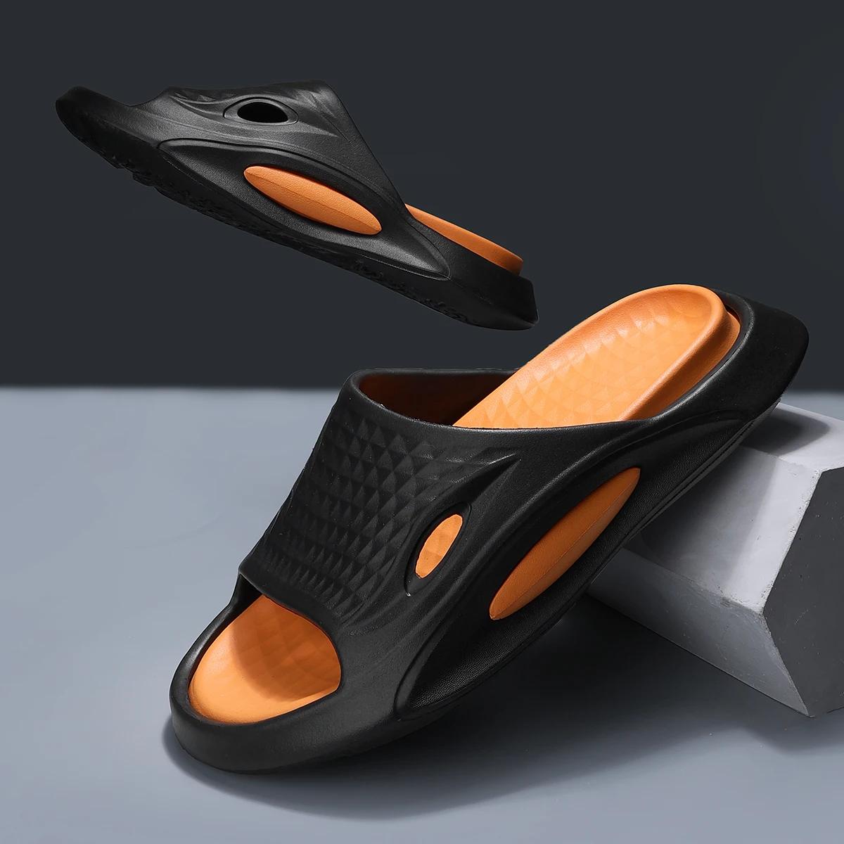 2025 Hot Summer Cool and Breathable Slippers for Men Wearing Non Slip Beach Shoes, Thick Soled Soft Elastic Home Slippers 40-41 чёрный
2025 Hot Summer Cool and Breathable Slippers for Men Wearing Non Slip Beach Shoes, Thick Soled Soft Elastic Home Slippers 40-41 чёрный