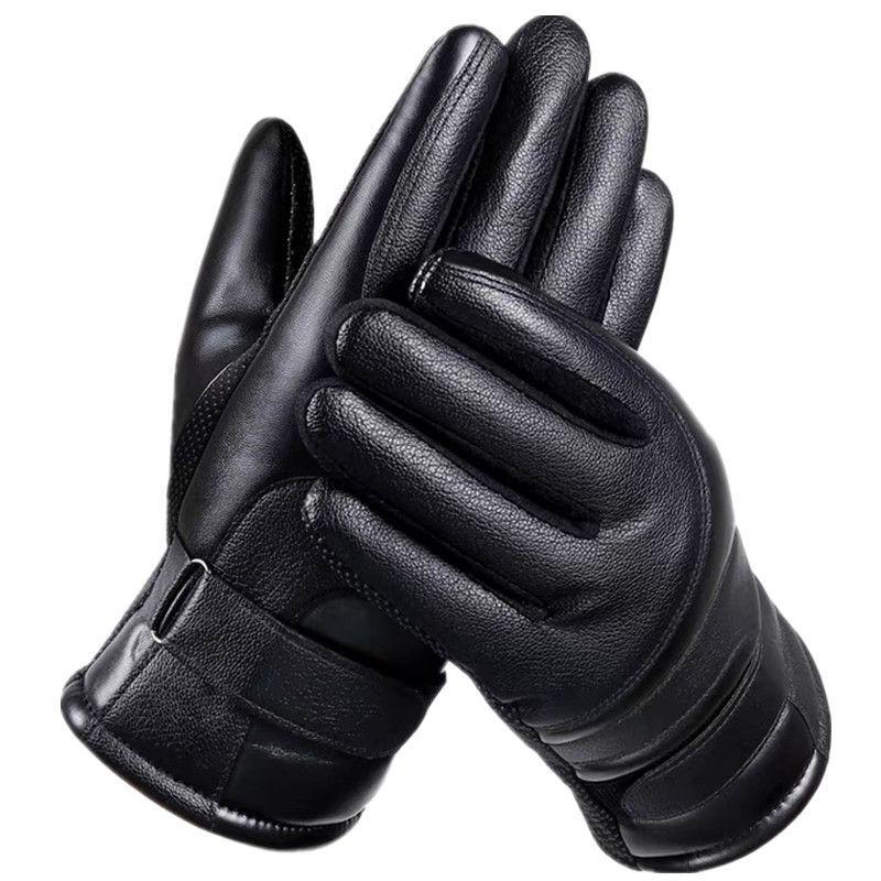 Men s Winter Windproof Leather Gloves - Fleece Lined, Touchscreen Compatible, for Outdoor Cycling & Motorcycling One Size
Men s Winter Windproof Leather Gloves - Fleece Lined, Touchscreen Compatible, for Outdoor Cycling & Motorcycling One Size