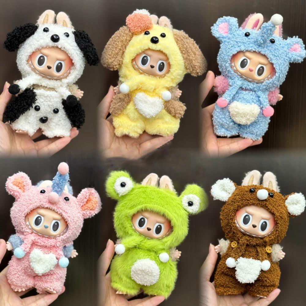 Плюшевий комбінезон Labubu Time Doll Тканинний капелюх тварини Набір одягу для ляльки Labubu Дитячі іграшки для дівчаток Style 4
Плюшевий комбінезон Labubu Time Doll Тканинний капелюх тварини Набір одягу для ляльки Labubu Дитячі іграшки для дівчаток Style 4