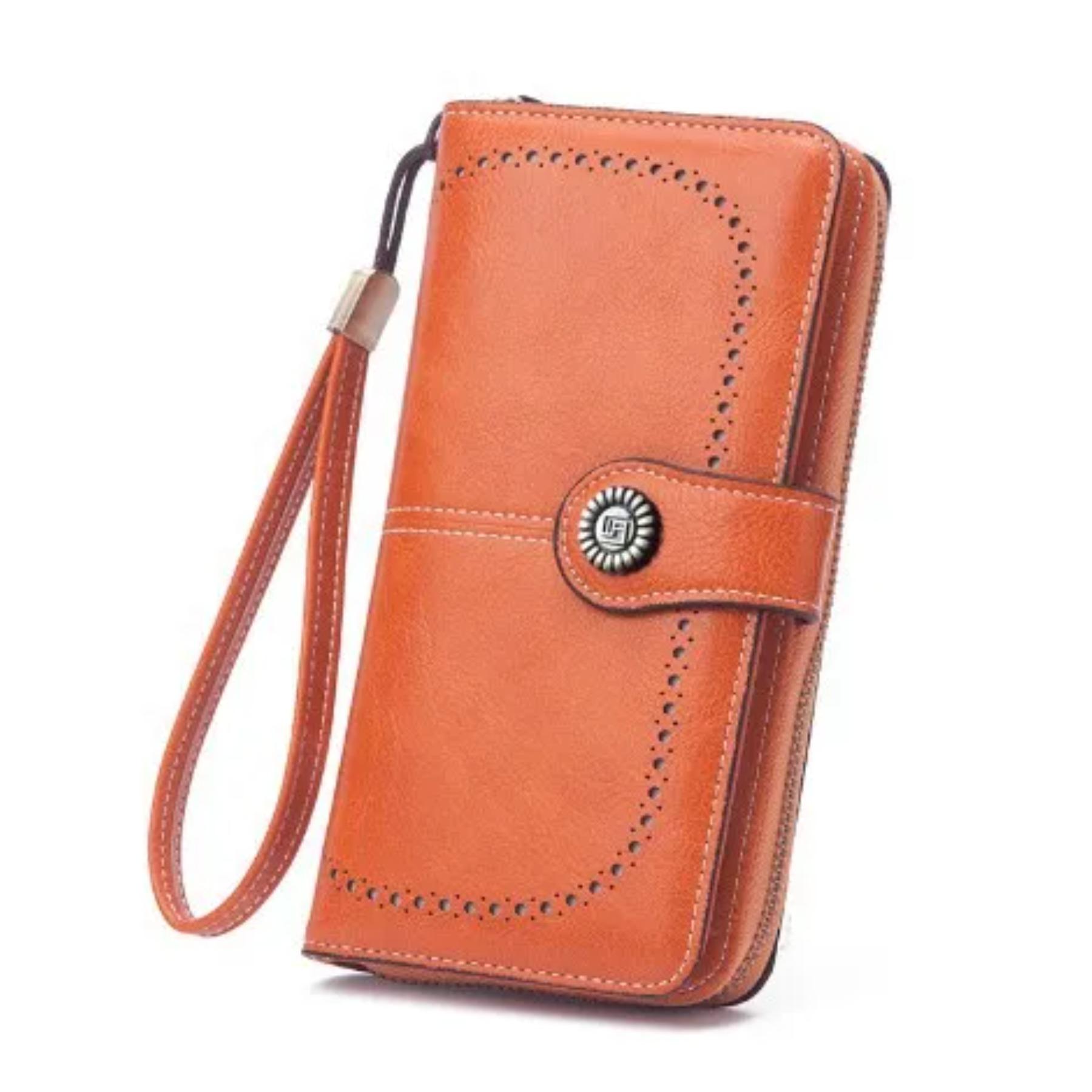 Long Purse Women Retro Oil Wax Wallet European Style Large Capacity Card Holder Phone Bag for Woman Commuter Handbag
Long Purse Women Retro Oil Wax Wallet European Style Large Capacity Card Holder Phone Bag for Woman Commuter Handbag