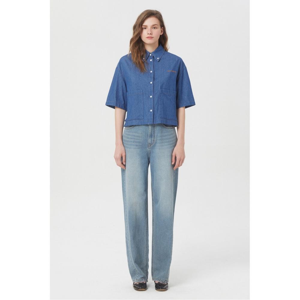 LUCKYMARCHE DenimLike Out Pocket ShirtQWSAX23531BUX 
LUCKYMARCHE DenimLike Out Pocket ShirtQWSAX23531BUX