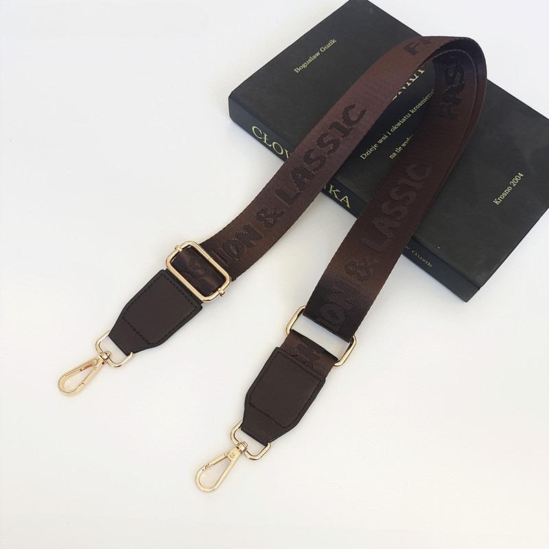 Nylon Shoulder Strap Accessories Versatile Webbing Single Shoulder Oblique Span Long Shoulder Strap Adjustable 3.8 Wide Strap Light gold hook
Nylon Shoulder Strap Accessories Versatile Webbing Single Shoulder Oblique Span Long Shoulder Strap Adjustable 3.8 Wide Strap Light gold hook