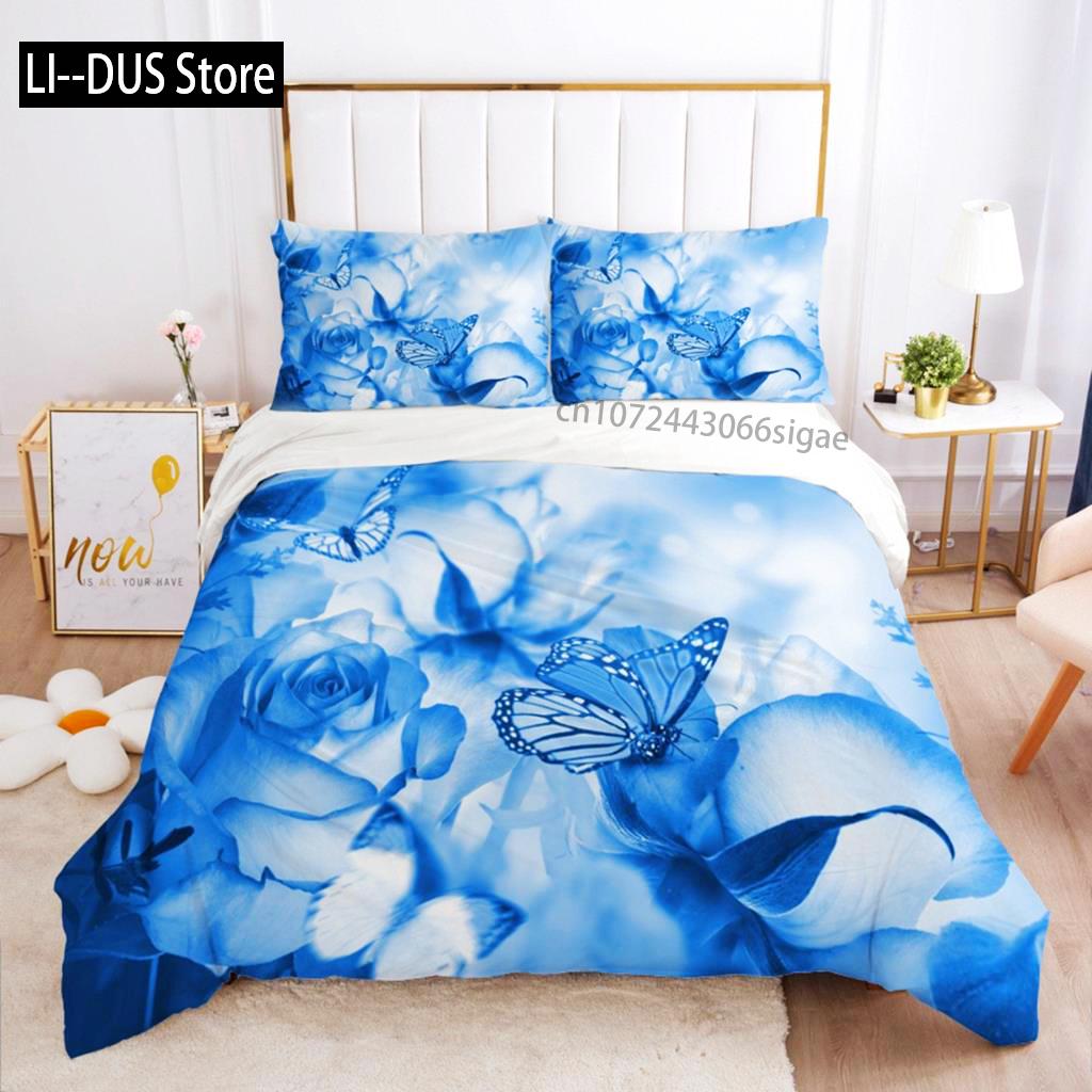 Butterfly Duvet Cover Set Pink Butterflies Rose Printed Comforter Cover Set For Girls Teens Women Spring Fresh Theme Quilt Cover EU Single(135*200cm)3pcs
Butterfly Duvet Cover Set Pink Butterflies Rose Printed Comforter Cover Set For Girls Teens Women Spring Fresh Theme Quilt Cover EU Single(135*200cm)3pcs