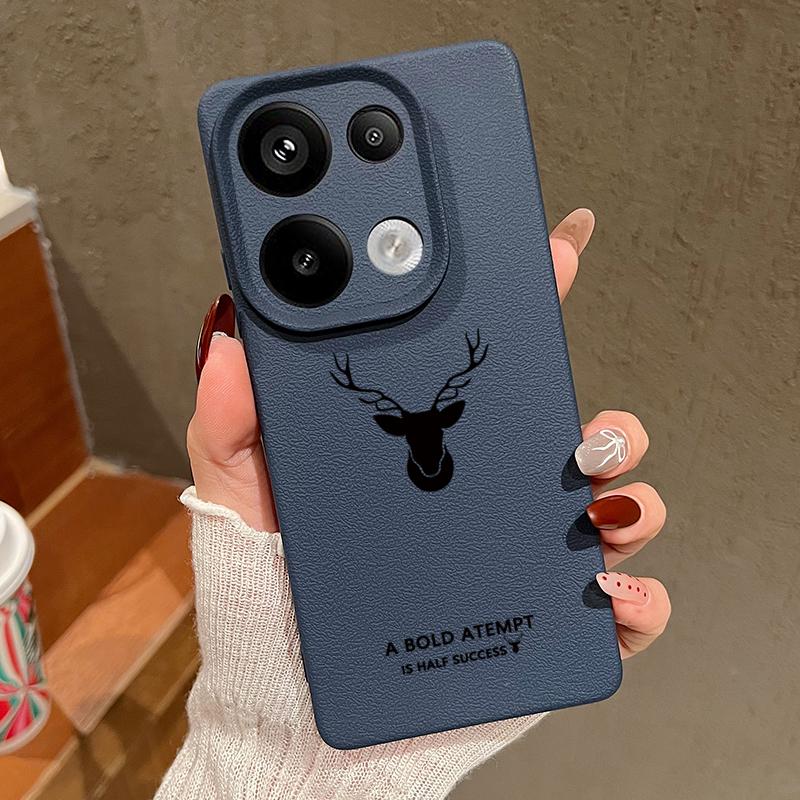 Простой чехол с текстурой кожи TPU с узором оленя для Xiaomi 13T Poco X7 X6 Redmi Note 14 13 Pro 12 11 Матовый Мягкий Ударопрочный Тонкий Телефон Redmi Note 13 Pro 4G синий
Простой чехол с текстурой кожи TPU с узором оленя для Xiaomi 13T Poco X7 X6 Redmi Note 14 13 Pro 12 11 Матовый Мягкий Ударопрочный Тонкий Телефон Redmi Note 13 Pro 4G синий