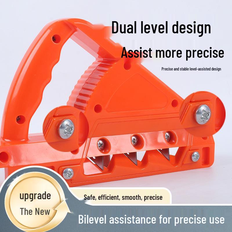 Beveler Multi-Angle Gypsum Board Chamfer Tool - Precise 90°/120° Beveling, High Hardness Auxiliary Planer Replacement 10 Blades
Beveler Multi-Angle Gypsum Board Chamfer Tool - Precise 90°/120° Beveling, High Hardness Auxiliary Planer Replacement 10 Blades