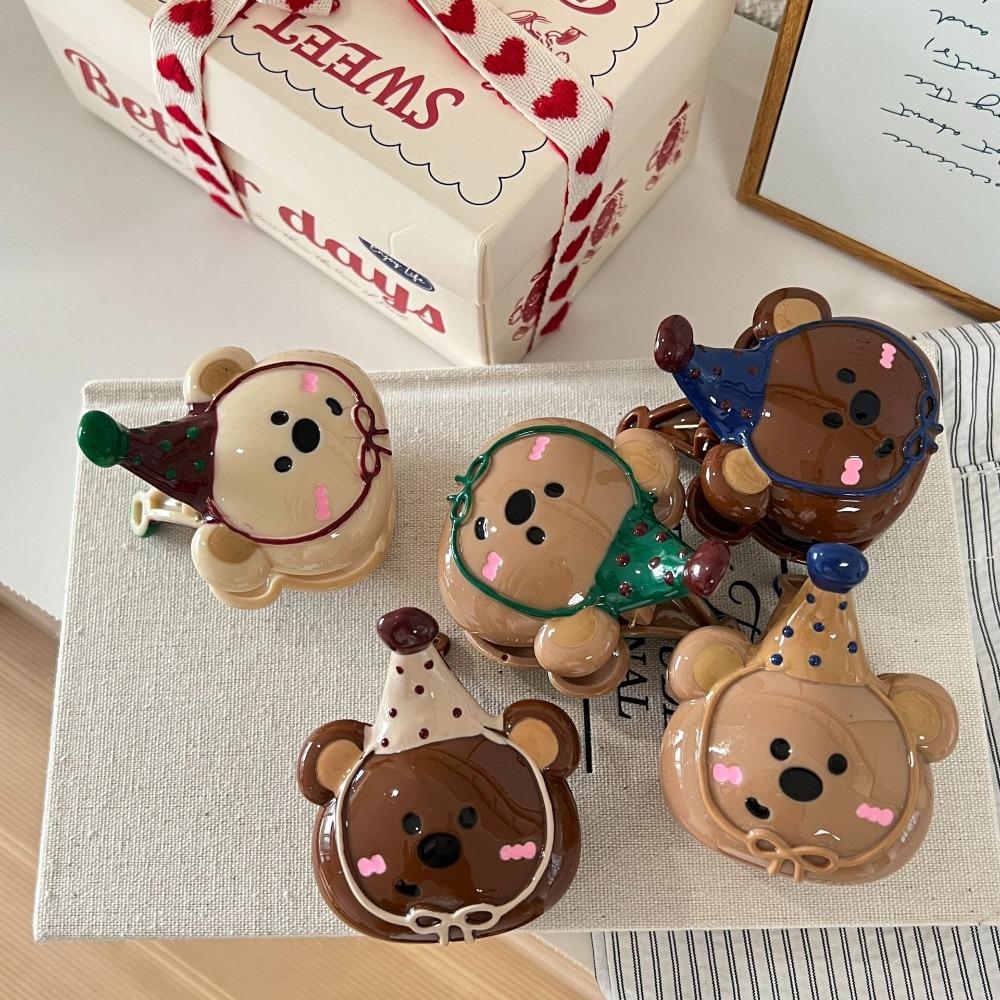 Geometry Cartoon Hair Claw Hairpin Plastic Grab Clip Cute Bear Hair Clip Ladies червоний
Geometry Cartoon Hair Claw Hairpin Plastic Grab Clip Cute Bear Hair Clip Ladies червоний