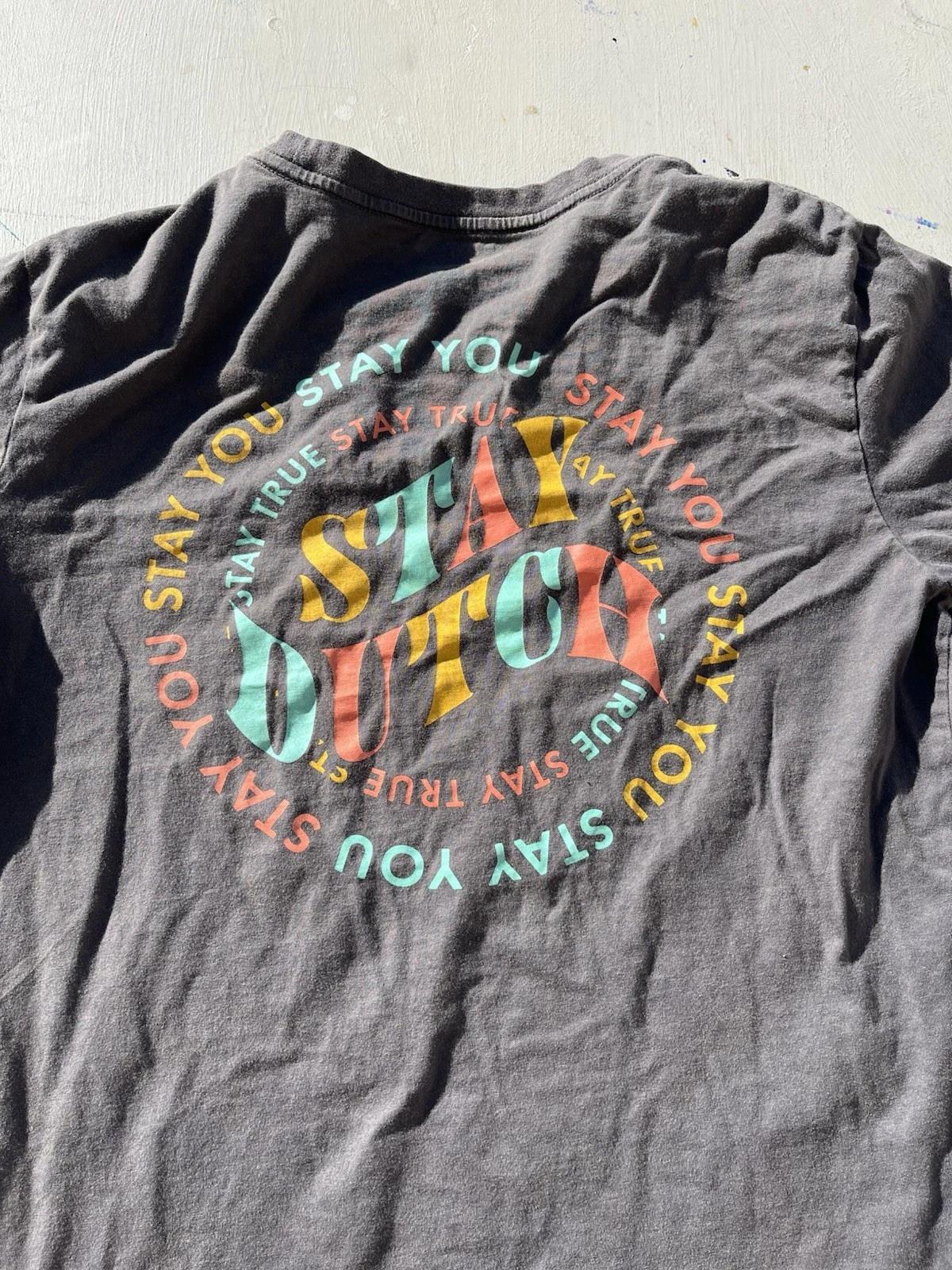 Women s Dutch Bros T-Shirt Gray Logo L Coffee Fast Casual Espresso Donuts Cafe XL
Women s Dutch Bros T-Shirt Gray Logo L Coffee Fast Casual Espresso Donuts Cafe XL