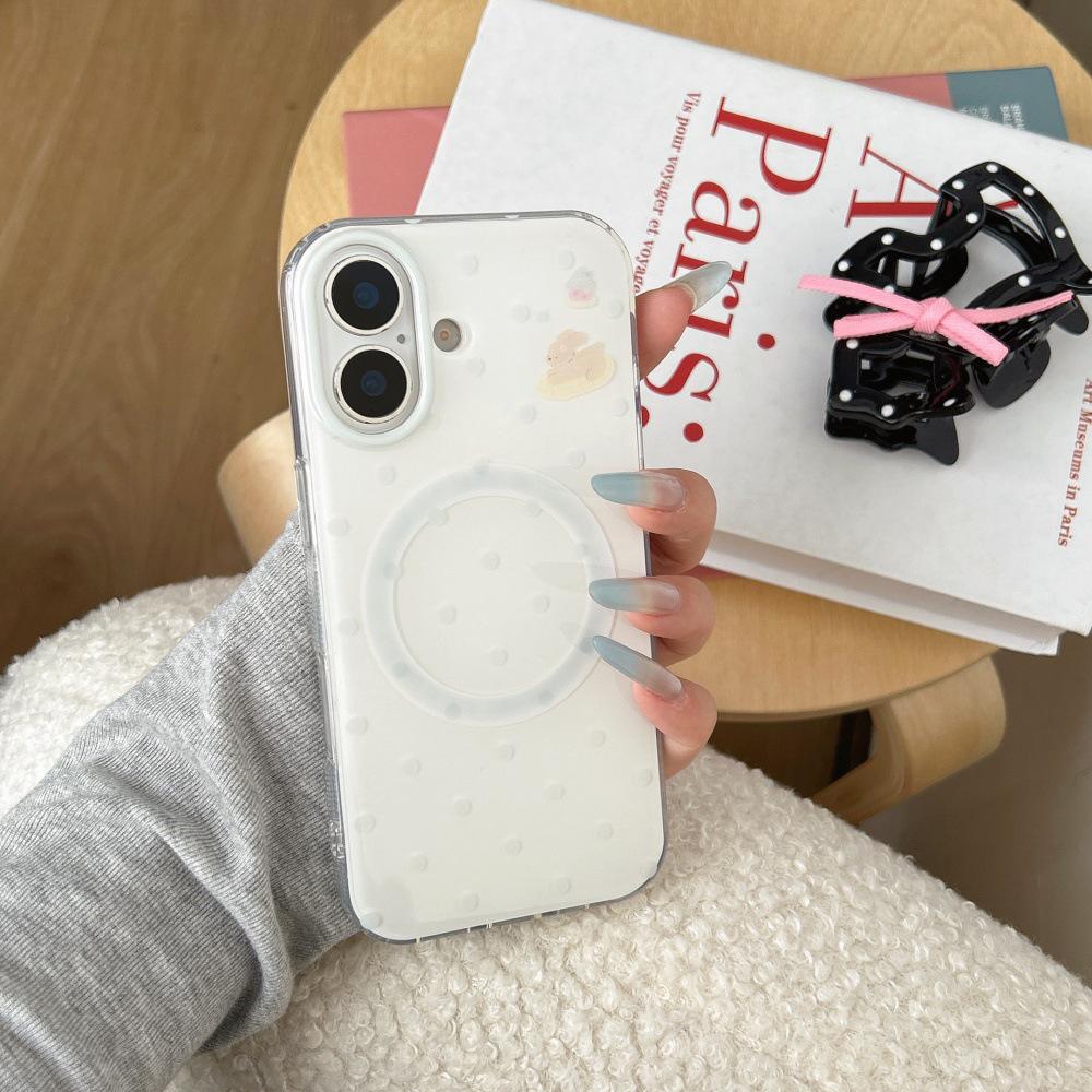 Polka Dot Strawberry iPhone 16/17 Pro Max Case, Apple 15 Magnetic, 14P - Cute White Base Design iPhone 15 ProMax
Polka Dot Strawberry iPhone 16/17 Pro Max Case, Apple 15 Magnetic, 14P - Cute White Base Design iPhone 15 ProMax