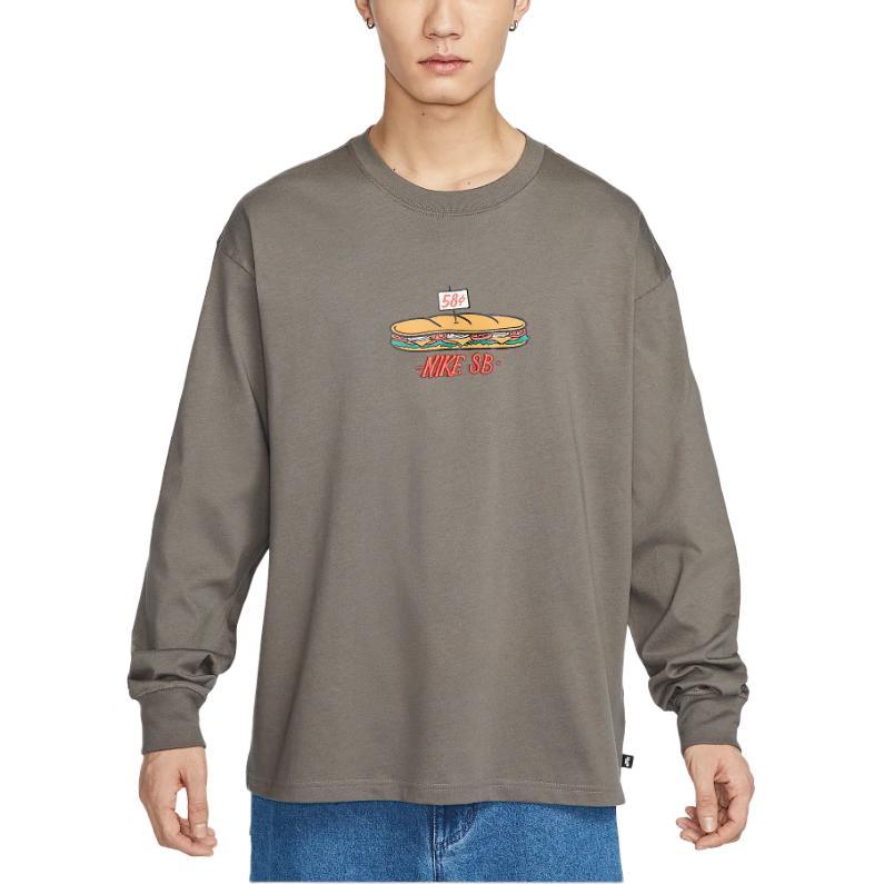 Nike Vintage Print Pullover Crew Neck Drop Shoulder Long Sleeve T-Shirt Men Tops Brown HJ0807-289 XXL
Nike Vintage Print Pullover Crew Neck Drop Shoulder Long Sleeve T-Shirt Men Tops Brown HJ0807-289 XXL