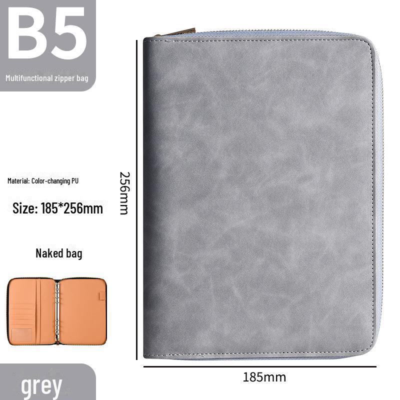 Багатофункціональний блокнот формату A5 на блискавці з настроюваним логотипом
Багатофункціональний блокнот формату A5 на блискавці з настроюваним логотипом