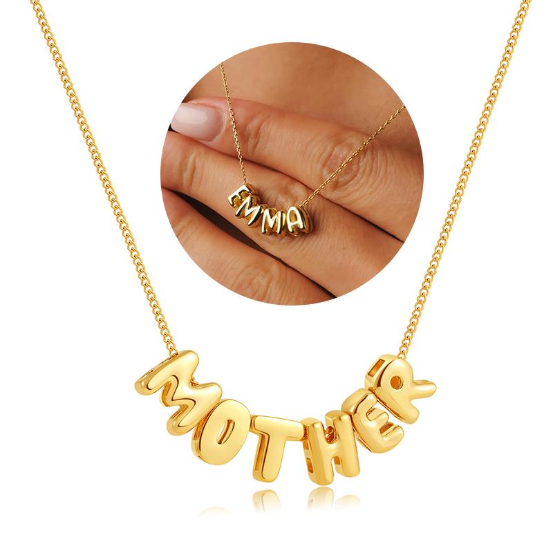 Bubble Letter Necklaces Custom 3D Bubble Letters Balloon Necklaces for Women Girls Gold Personalized Jewelry Gift 1-2 Letters золотой
Bubble Letter Necklaces Custom 3D Bubble Letters Balloon Necklaces for Women Girls Gold Personalized Jewelry Gift 1-2 Letters золотой