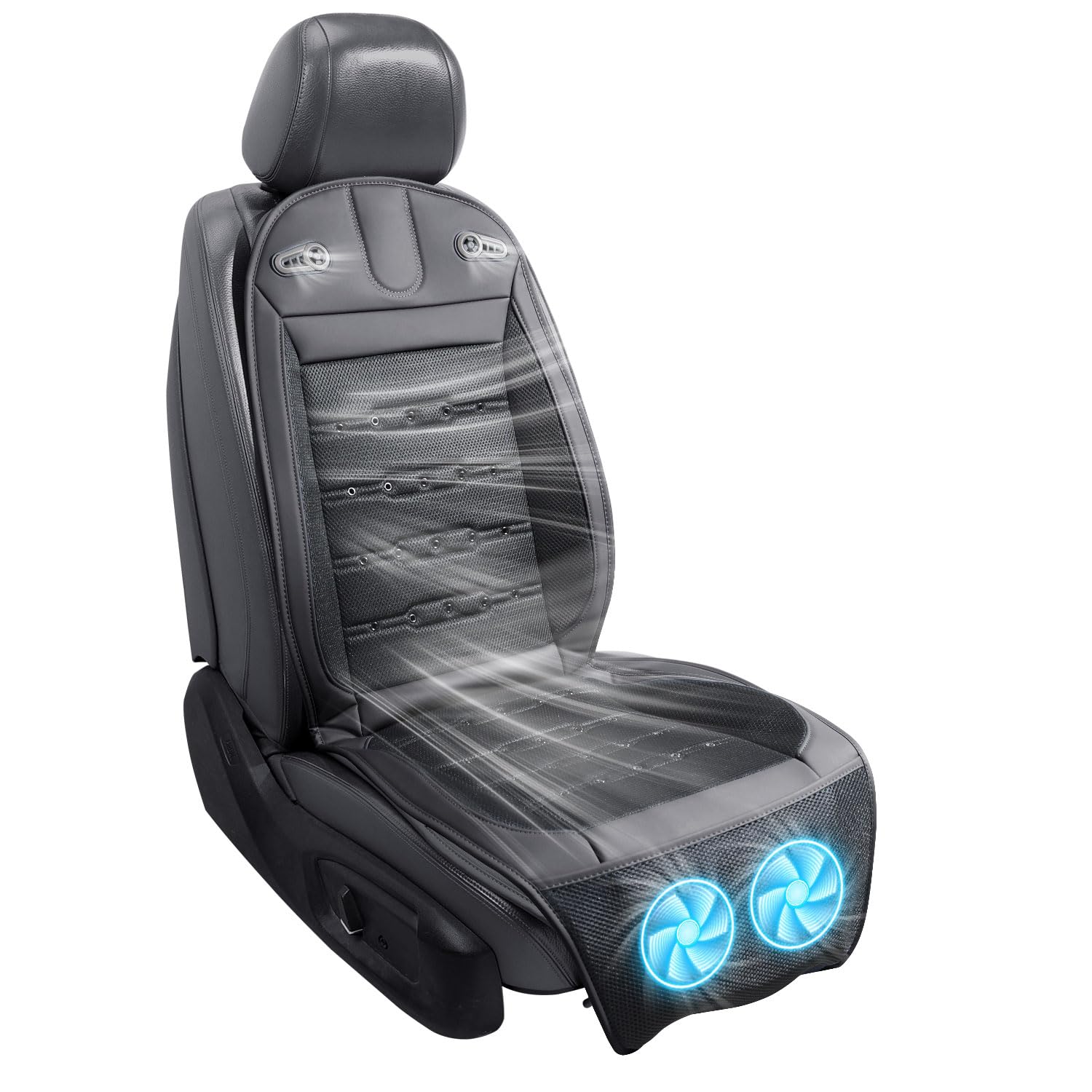 Gorbobo Cool Seat для автомобилей, улучшенная версия, совместимая с бесступенчатым потоком воздуха, сверхмощный воздушный поток, охлаждающее сиденье, 3D вентилируемый сетчатый чехол для автомобильного сиденья, охлаждающий чёрный
Gorbobo Cool Seat для автомобилей, улучшенная версия, совместимая с бесступенчатым потоком воздуха, сверхмощный воздушный поток, охлаждающее сиденье, 3D вентилируемый сетчатый чехол для автомобильного сиденья, охлаждающий чёрный