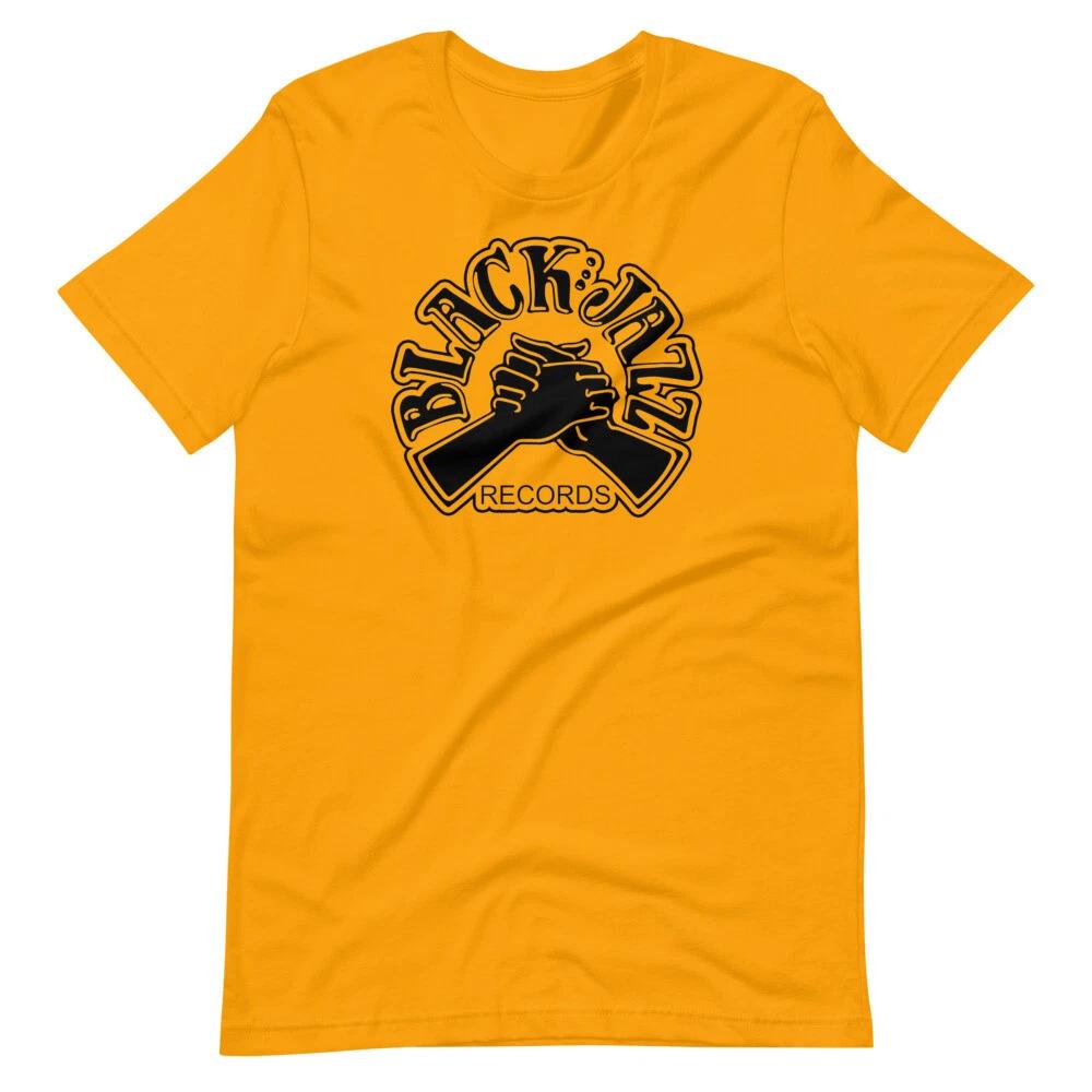 BLACK JAZZ RECORDS Gold / Black Graphic Tee Short-Sleeve Unisex T-Shirt 4XL
BLACK JAZZ RECORDS Gold / Black Graphic Tee Short-Sleeve Unisex T-Shirt 4XL