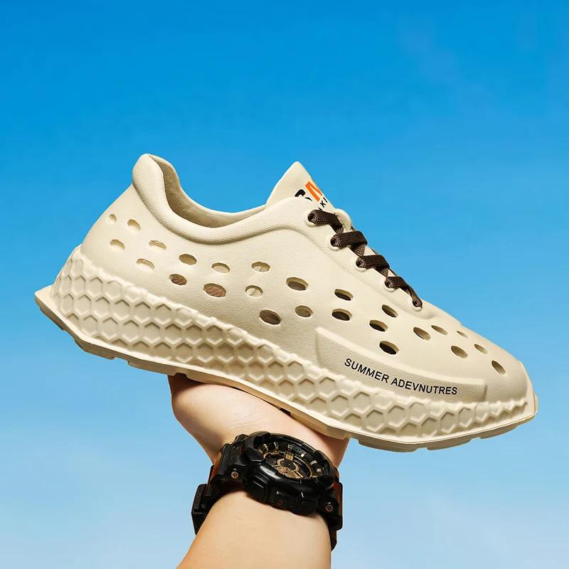 Unisex beach sandals women s perforated shoes water shoes comfortable and non slip casual shoes kitchen shoes men s garden shoes 44 чорний
Unisex beach sandals women s perforated shoes water shoes comfortable and non slip casual shoes kitchen shoes men s garden shoes 44 чорний
