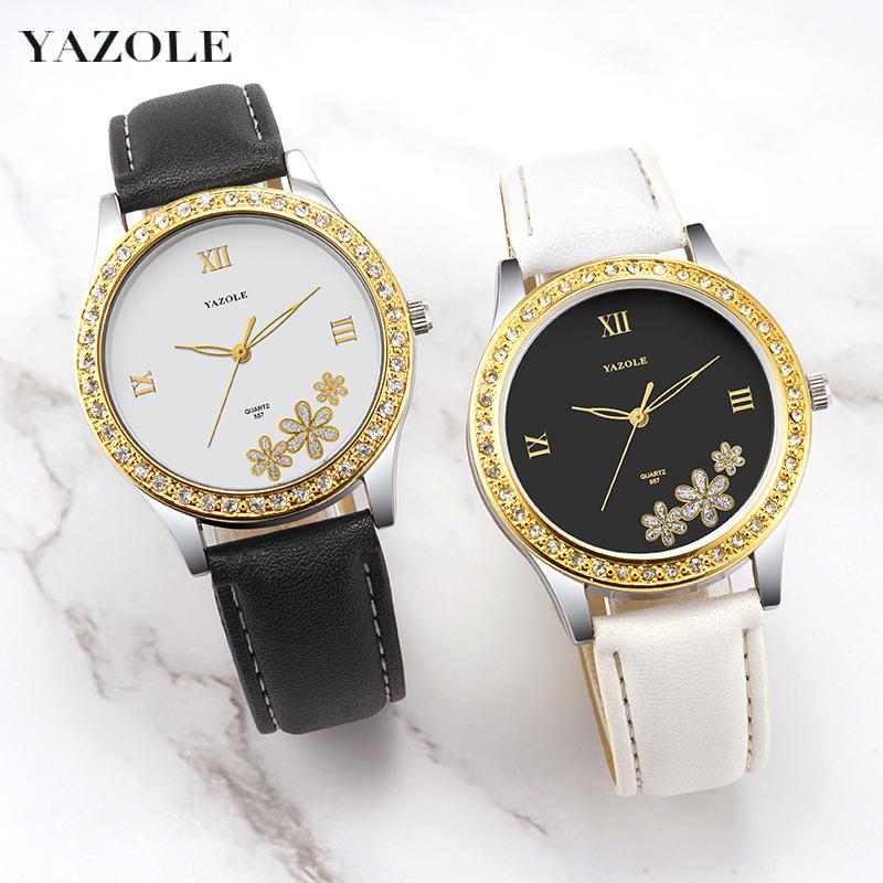 YAZOLE Full Star Женские часы Модные водонепроницаемые часы с инкрустацией бриллиантами
YAZOLE Full Star Женские часы Модные водонепроницаемые часы с инкрустацией бриллиантами
