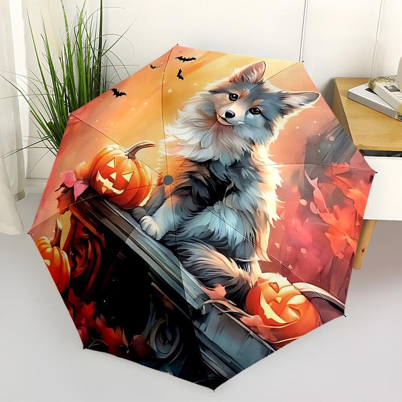 1pc Halloween Fox Automatic Open/Close Umbrella, Folding Compact Umbrella with Lightweight Design for Women/Men yy251028250
1pc Halloween Fox Automatic Open/Close Umbrella, Folding Compact Umbrella with Lightweight Design for Women/Men yy251028250
