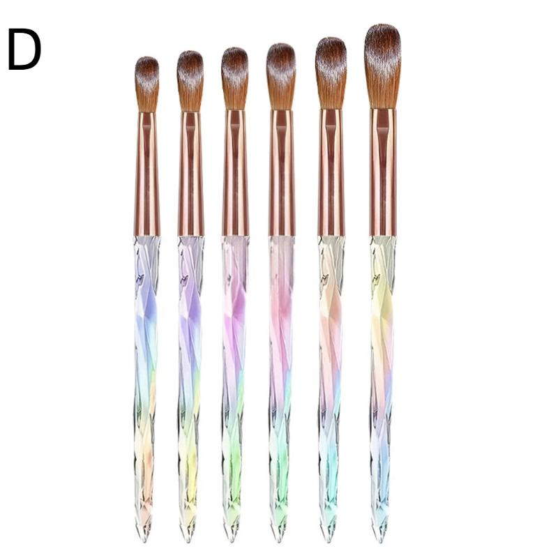 6Pcs Professional Acrylic Nail Brush Set for Nail Extension 3D Nail Carving And Acrylic Powder Application
6Pcs Professional Acrylic Nail Brush Set for Nail Extension 3D Nail Carving And Acrylic Powder Application