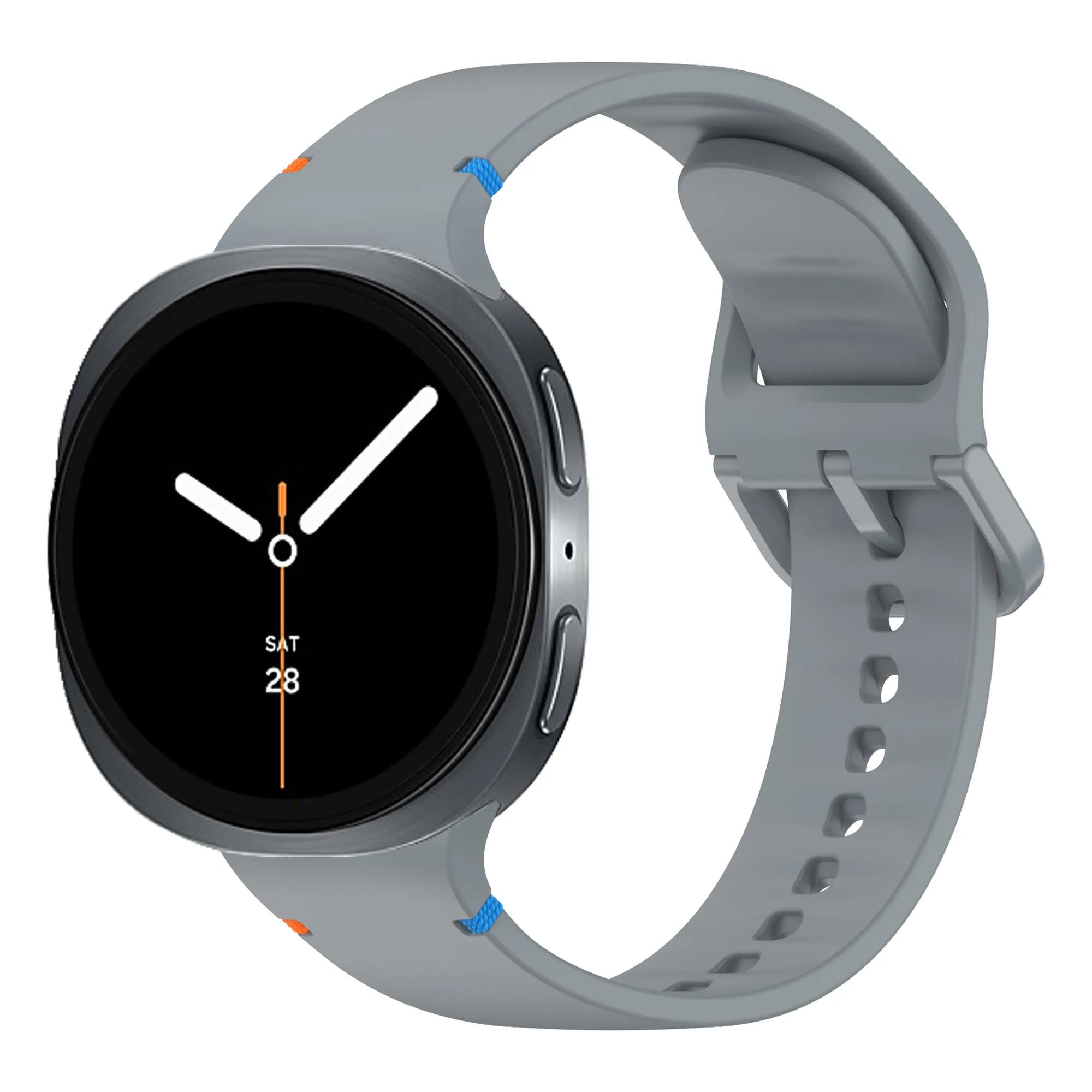 Водонепроницаемый силиконовый ремешок для Samsung Galaxy Watch 8 classic 46 мм Ремешок для Galaxy Watch 8 44 мм 40 мм Запасной браслет Correa Watch 8 40-44-46mm&1Pcs S-M серый
Водонепроницаемый силиконовый ремешок для Samsung Galaxy Watch 8 classic 46 мм Ремешок для Galaxy Watch 8 44 мм 40 мм Запасной браслет Correa Watch 8 40-44-46mm&1Pcs S-M серый