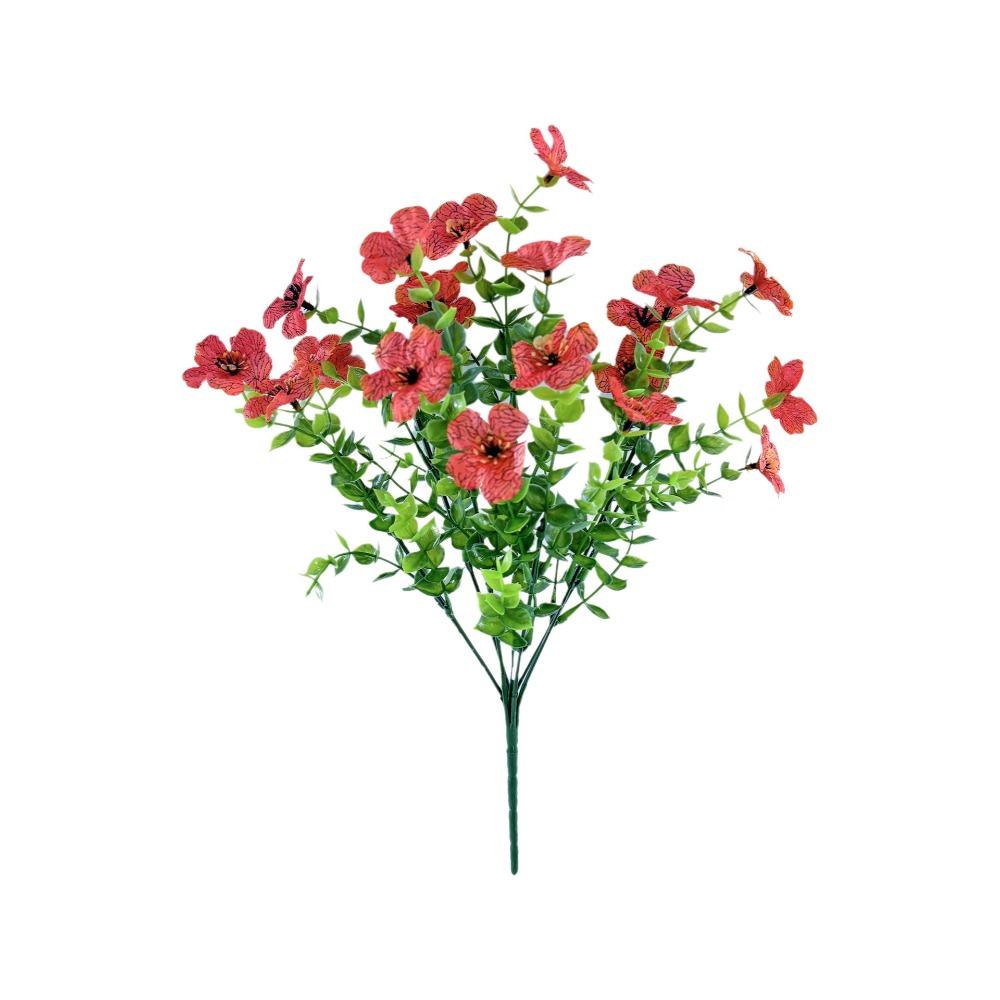 Fake Plants Artificial Pansy Flowers Fall Decor DIY Floral Eucalyptus Flower Bouquet Realistic Home Decoration червоний
Fake Plants Artificial Pansy Flowers Fall Decor DIY Floral Eucalyptus Flower Bouquet Realistic Home Decoration червоний