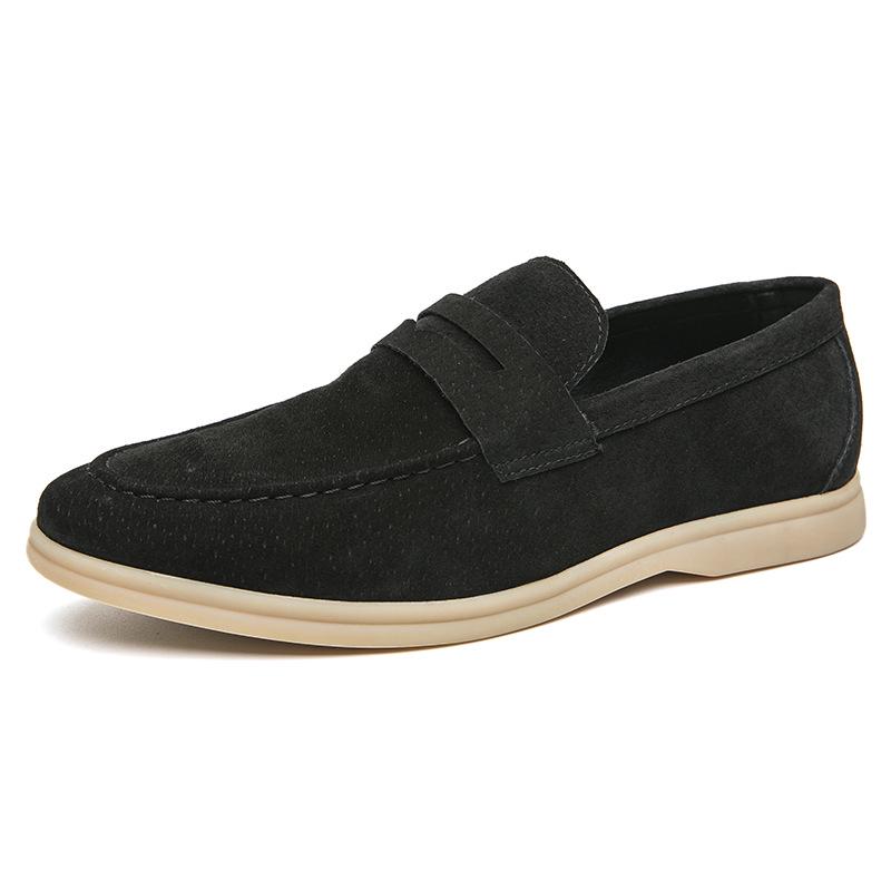 Men s Large Size Leather Slip-On Loafers - Fashionable, Simple, Formal, and Casual Business Shoes 44 чорний
Men s Large Size Leather Slip-On Loafers - Fashionable, Simple, Formal, and Casual Business Shoes 44 чорний