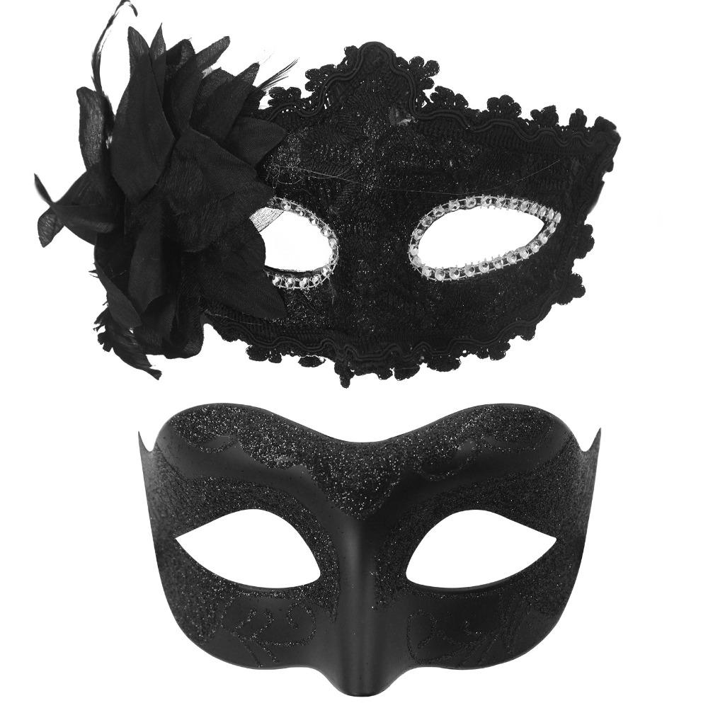 2PCS/set Flower Couple Masks Painted Design Non-Toxic Material Half Face Mask Masquerade Prop Cosplay Face Covering
2PCS/set Flower Couple Masks Painted Design Non-Toxic Material Half Face Mask Masquerade Prop Cosplay Face Covering