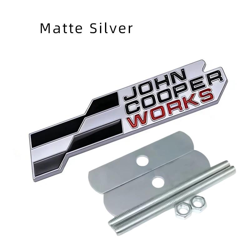 Sporty 3D JCW John Cooper Works Metal Car Front Grille Emblem Rear Trunk Badge Sticker For Mini Cooper S R56 R59 R60 F56 Countryman Clubman Grille Badge чорний/старий срібного кольору
Sporty 3D JCW John Cooper Works Metal Car Front Grille Emblem Rear Trunk Badge Sticker For Mini Cooper S R56 R59 R60 F56 Countryman Clubman Grille Badge чорний/старий срібного кольору