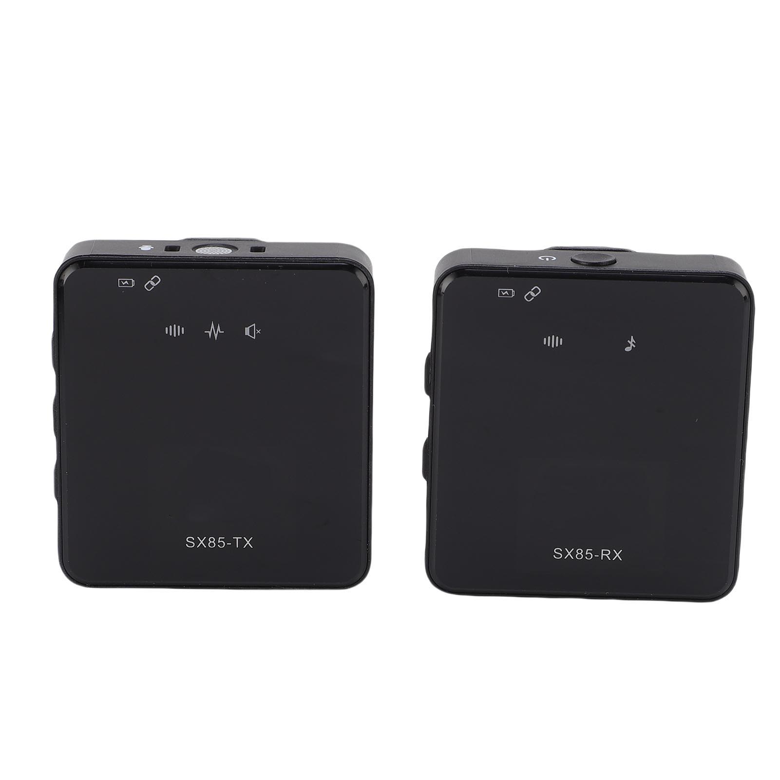 Беспроводной петличный микрофон с шумоподавлением, Bluetooth мини-микрофон с клипсой и проводными наушниками для
Беспроводной петличный микрофон с шумоподавлением, Bluetooth мини-микрофон с клипсой и проводными наушниками для