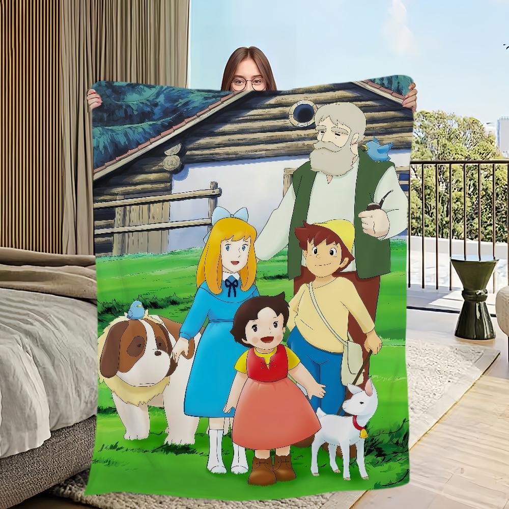 cartoon anime h-Heidi a Girl of the a-Alps Flannel warm soft plush blanket for sofa living room hogar bedroom travel gift home 75x90cm
cartoon anime h-Heidi a Girl of the a-Alps Flannel warm soft plush blanket for sofa living room hogar bedroom travel gift home 75x90cm