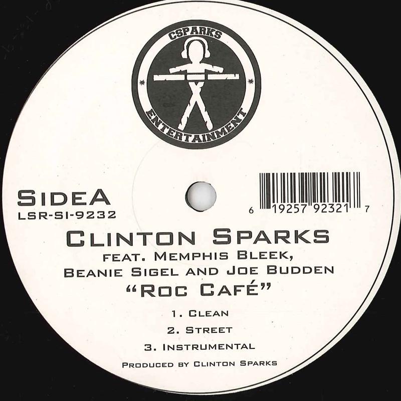 12inch Record CLINTON SPARKS - Roc Cafe / Ok Dun LSRSI9232 CSPARKS 2005 US Rap & Hip-Hop/R&B Used
12inch Record CLINTON SPARKS - Roc Cafe / Ok Dun LSRSI9232 CSPARKS 2005 US Rap & Hip-Hop/R&B Used