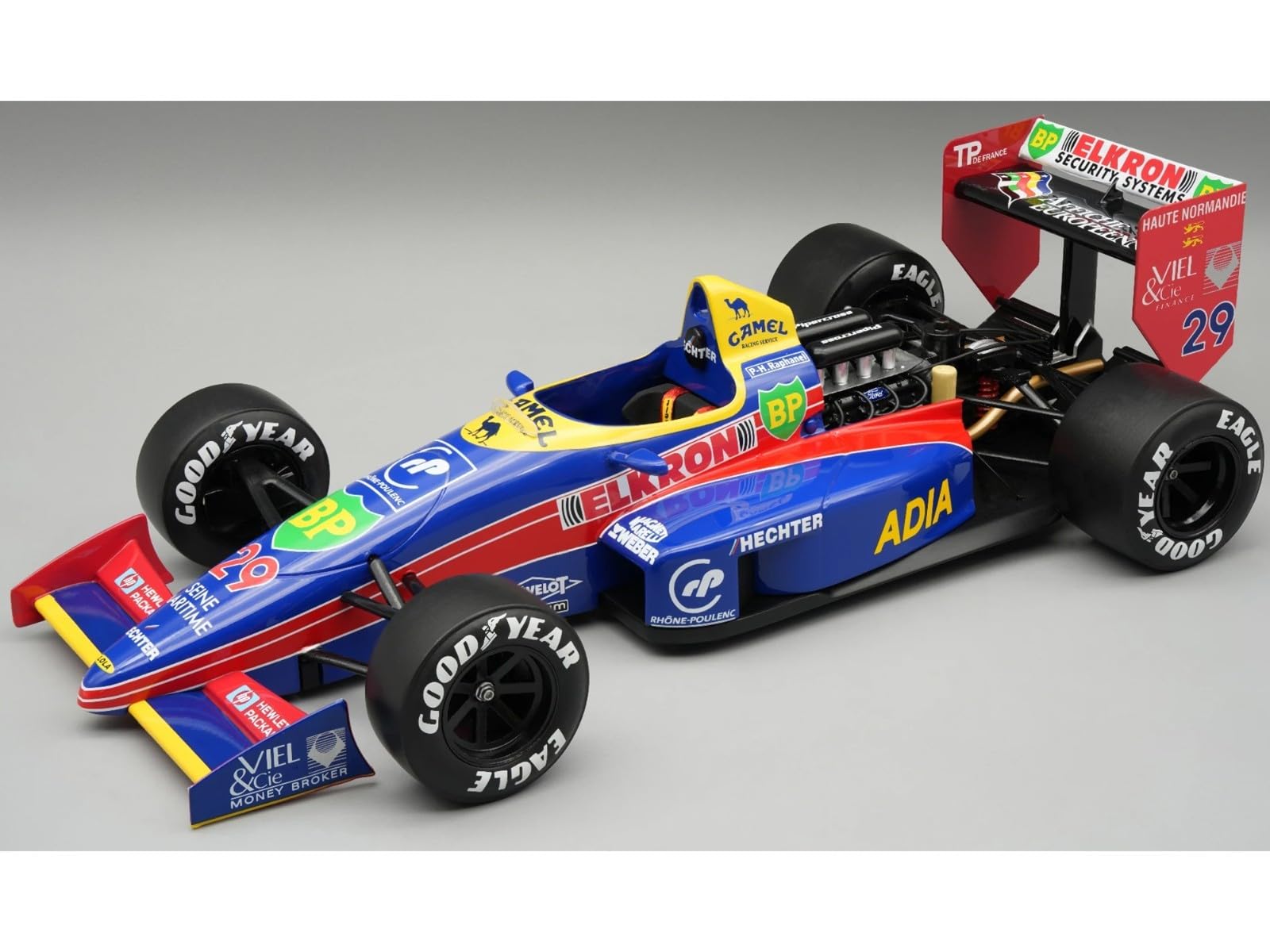 TECNOMODEL Lola LC88 Suzuki Aguri Larrousse Carmels Formula One F1 Japanese GP with display Mythos Series Limited Edition Worldwide Model Car #29
TECNOMODEL Lola LC88 Suzuki Aguri Larrousse Carmels Formula One F1 Japanese GP with display Mythos Series Limited Edition Worldwide Model Car #29