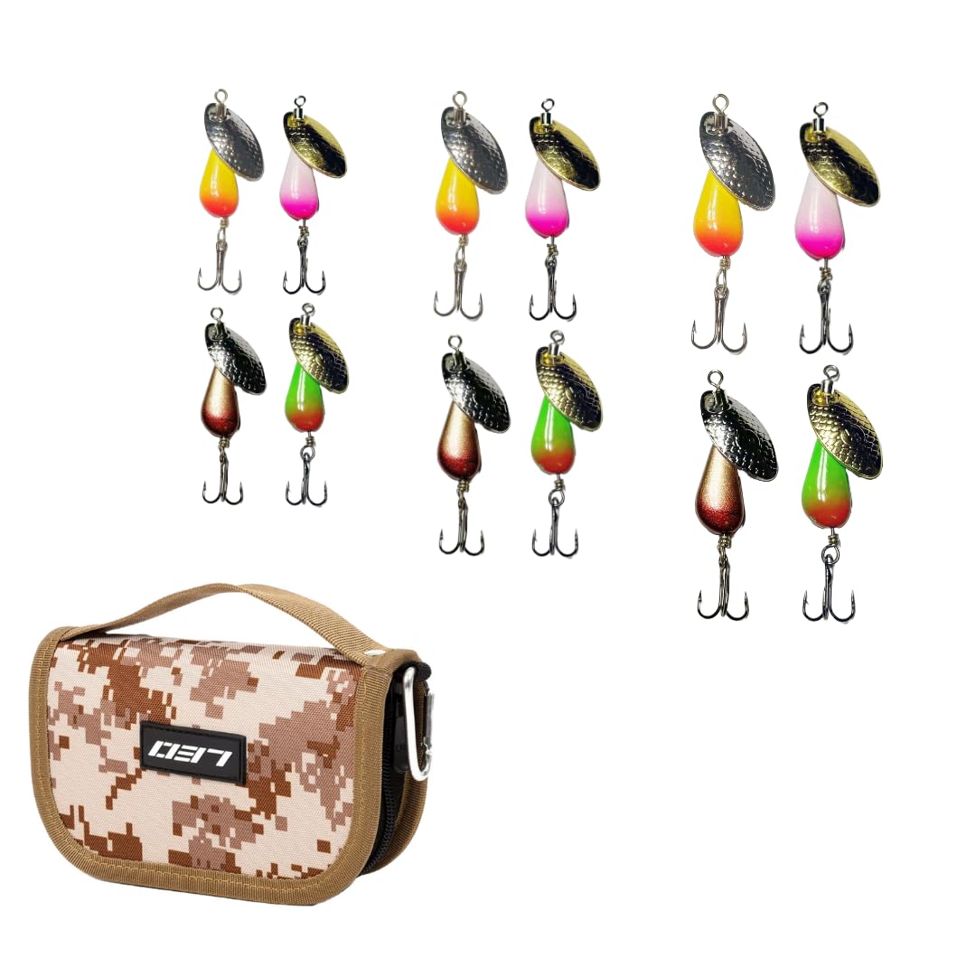 Inline Colorful Spinner 4 Color Set Spoon Lure Trout Mountain Stream Lake Mountain Stream Lure Lake Trout Bait Set Lake Blade Trout Jig Fishing Full
Inline Colorful Spinner 4 Color Set Spoon Lure Trout Mountain Stream Lake Mountain Stream Lure Lake Trout Bait Set Lake Blade Trout Jig Fishing Full