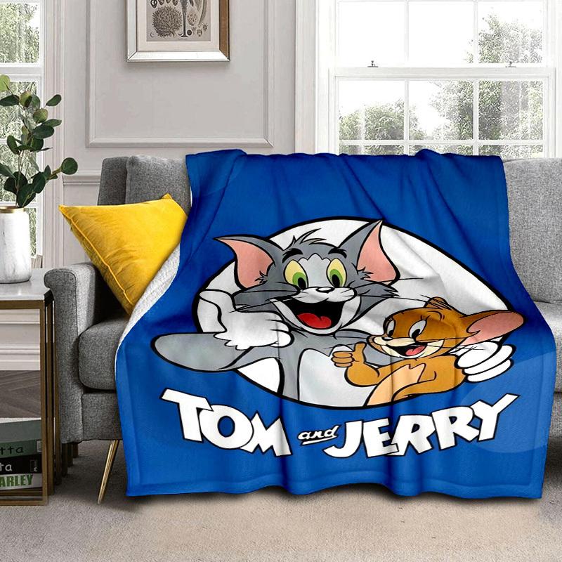 1pc Tom and Jerry Adventures Cartoon Blanket,Portable Throw for Travel & Camping, All Season Cozy Blanket,Ideal Gift 130cmx150cm
1pc Tom and Jerry Adventures Cartoon Blanket,Portable Throw for Travel & Camping, All Season Cozy Blanket,Ideal Gift 130cmx150cm